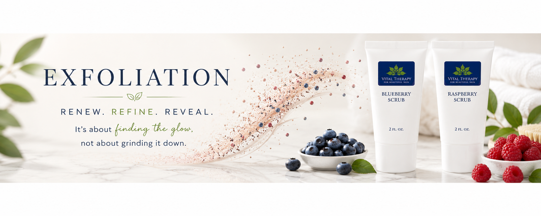 Should I Exfoliate After 50? What Your Skin Really Needs Vital Therapy USA