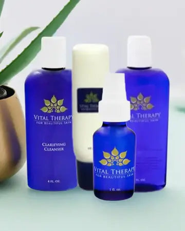 Vital Therapy Blemish Care Protocol | 4-Step Skin Care Bundle Naturally Complete