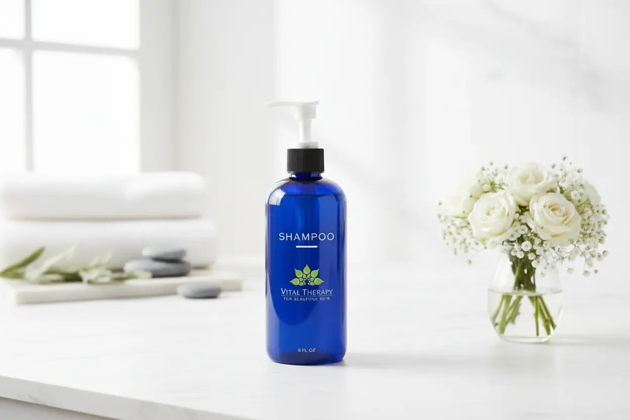 SLS-Free Shampoo Vanity Lifestyle